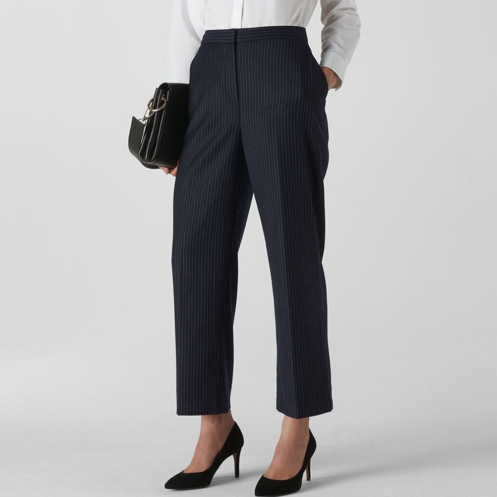 Whistles - Sonia Pinstripe Trouser Pants